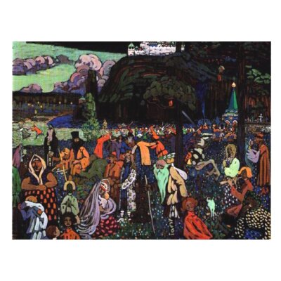 Wassily Kandinsky. Das bunte Leben, 1907