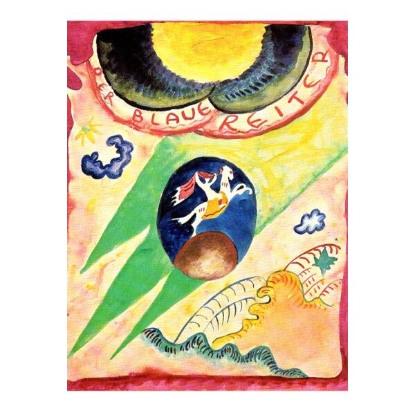 Wassily Kandinsky. Der blaue Reiter, 1911, 1,30