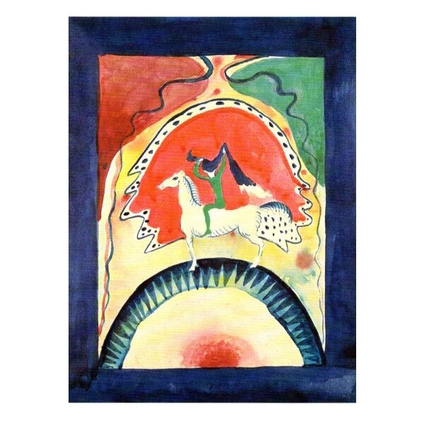 Wassily Kandinsky. Der blaue Reiter, 1911