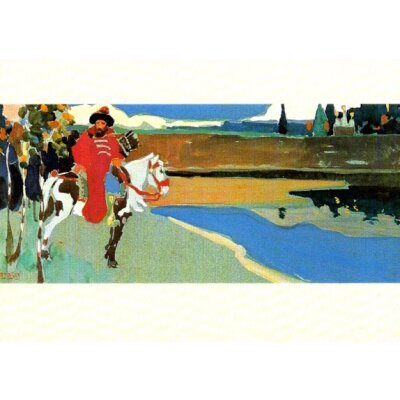 Wassily Kandinsky. Russischer Ritter, 1902