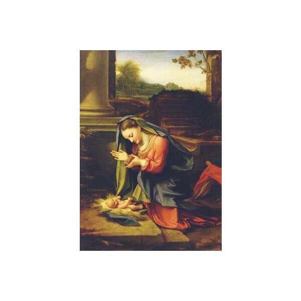 Correggio (Antonio Allegri). Anbetung des Kindes, ca.1518/20