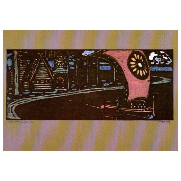 Wassily Kandinsky. Das rosa Segel, 1903