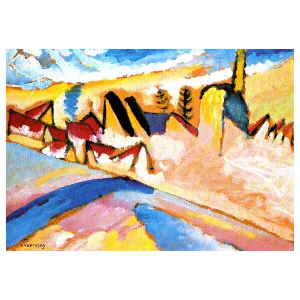Wassily Kandinsky. Studie Winter 2, 1910