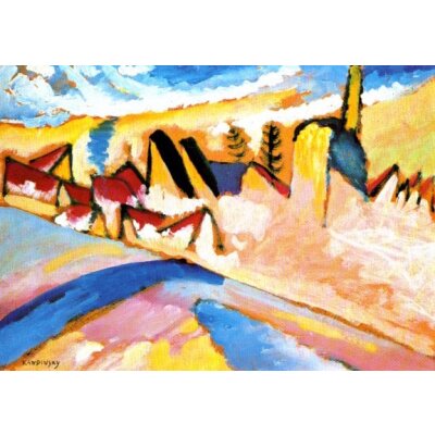 Wassily Kandinsky. Studie Winter 2, 1910