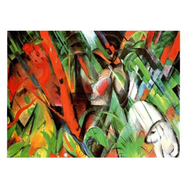 Franz Marc. Im Regen, 1912