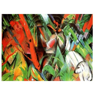 Franz Marc. Im Regen, 1912