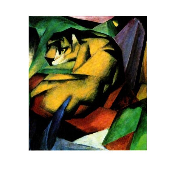 Franz Marc. Der Tiger, 1912