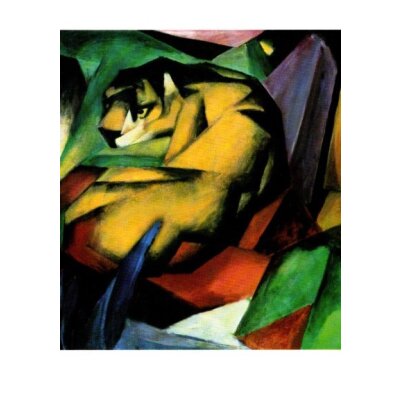 Franz Marc. Der Tiger, 1912