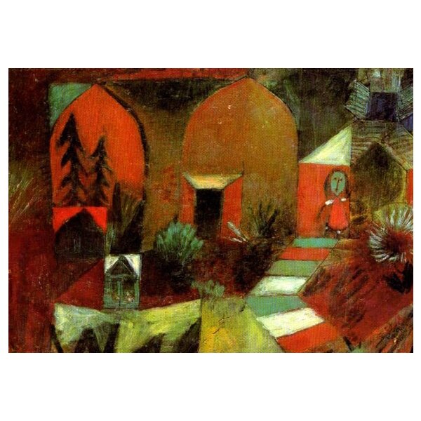 Paul Klee. Kind als Einsiedler 73, 1920
