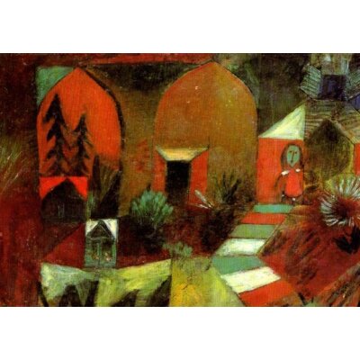 Paul Klee. Kind als Einsiedler 73, 1920