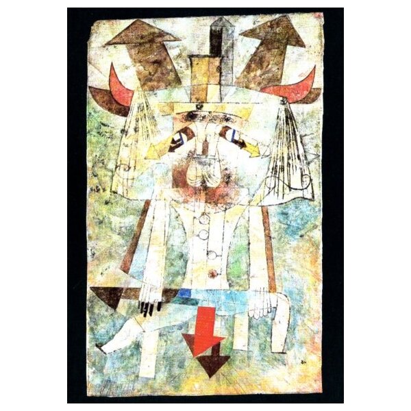 Paul Klee. Der wilde Mann, 1922