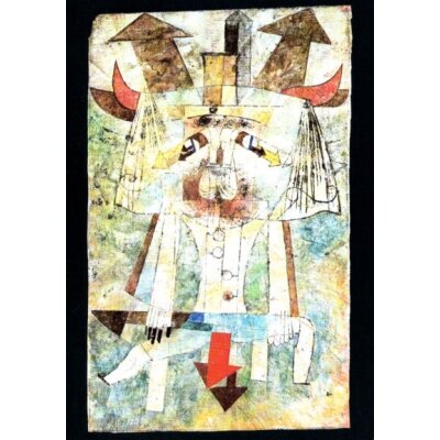 Paul Klee. Der wilde Mann, 1922