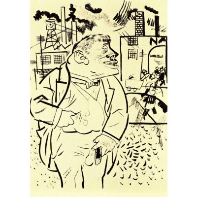 George Grosz. Ich will alles um mich herum....1922