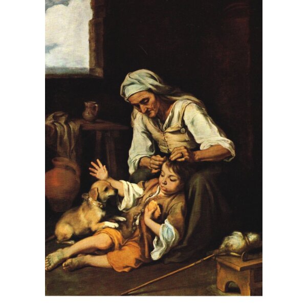 Bartolomé Esteban Perez Murillo. Häusliche Toilette