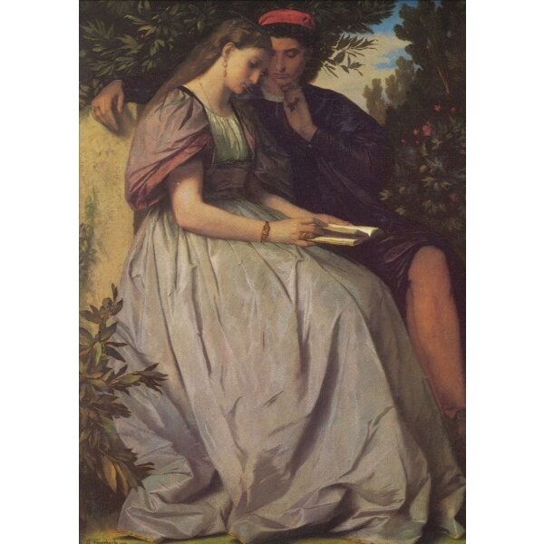 Anselm Feuerbach. Paolo und Francesca, 1864