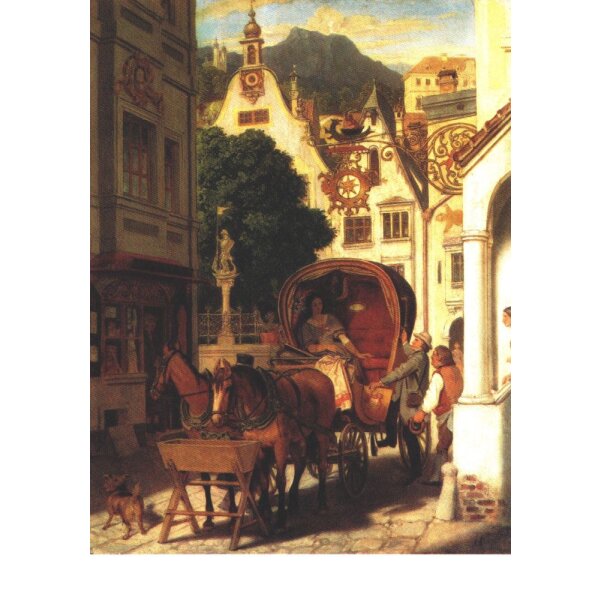 Moritz Schwind. Die Hochzeitsreise