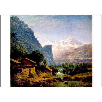 Karl Friedrich Schinkel. Landschaft mit Charakter des...