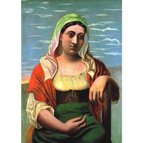 Pablo Picasso. Die Italienerin, 1919