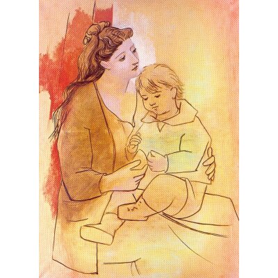 Pablo Picasso. Die Schwester des Künstlers, 1899