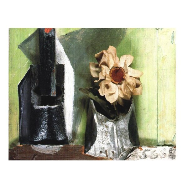Pablo Picasso. Konstruktion mit Blumen, 1938