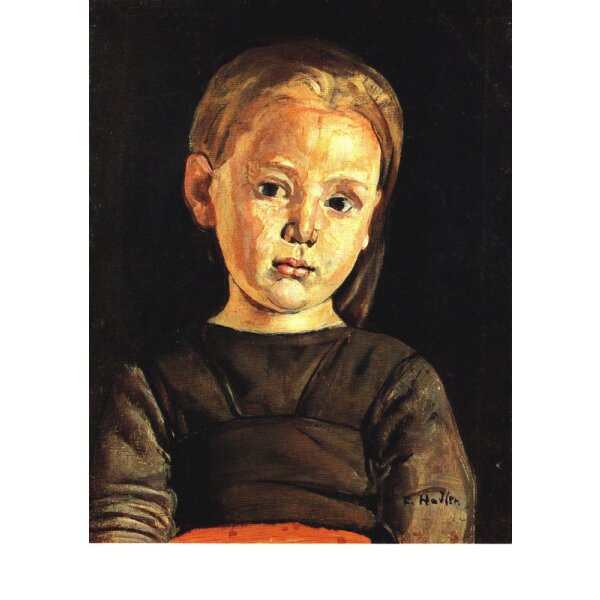 Pablo Picasso. Kinderbildnis, 1883