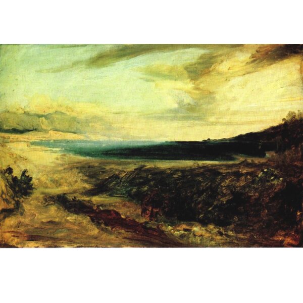 Carl Blechen. Golf von La Spezia, 1829