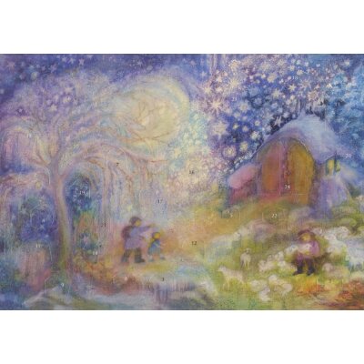 Angela Koconda. Unterwegs mit den Hirten. 47x31cm