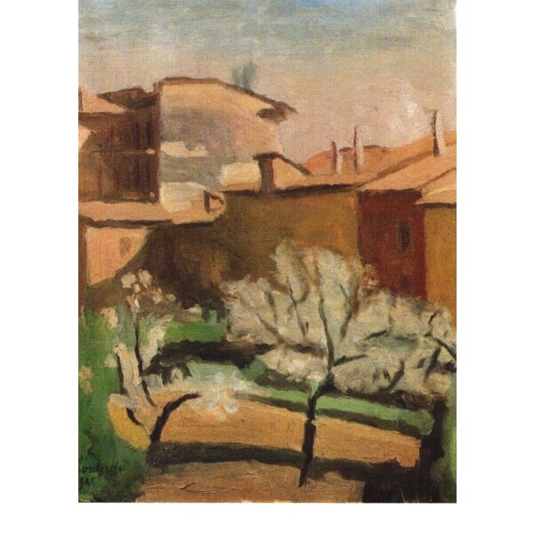 Giorgio Morandi. Hof in der Via Fondazza, 1941