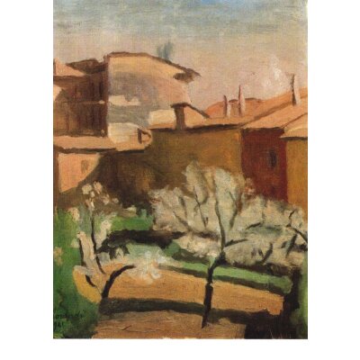 Giorgio Morandi. Hof in der Via Fondazza, 1941