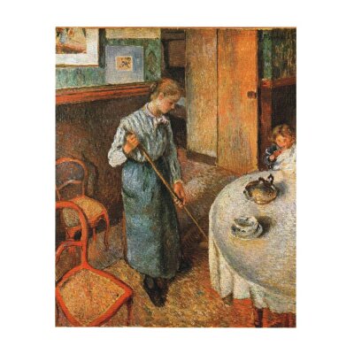 Camille Pissarro. Das kleine Landmädchen, 1882