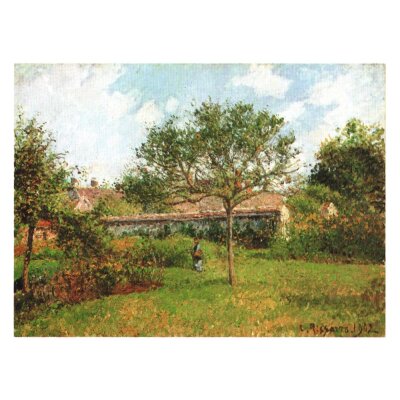 Camille Pissarro. Wiese in Eragny, 1902