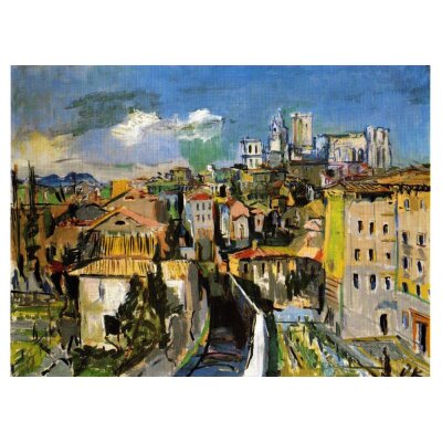 Oskar Kokoschka. Avignon, 1925