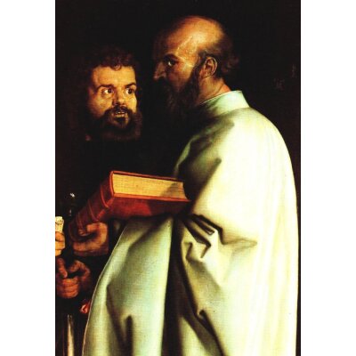 Albrecht Altdorfer. Die Heiligen Markus und Paulus, 1526