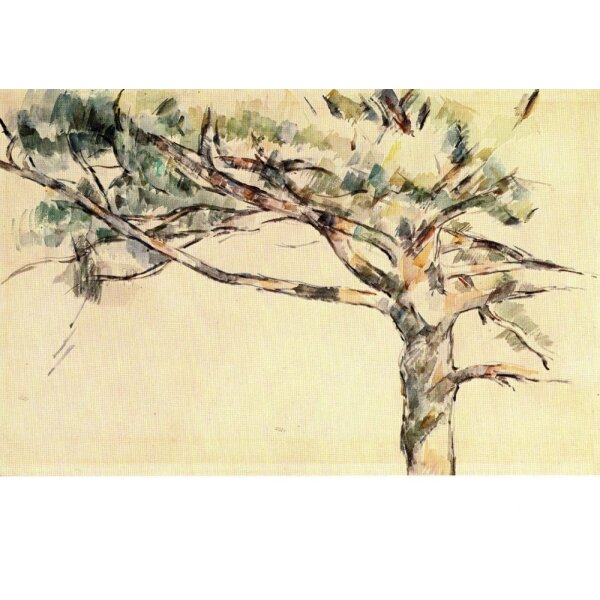 Paul Cézanne, Baumstudie, um 1890