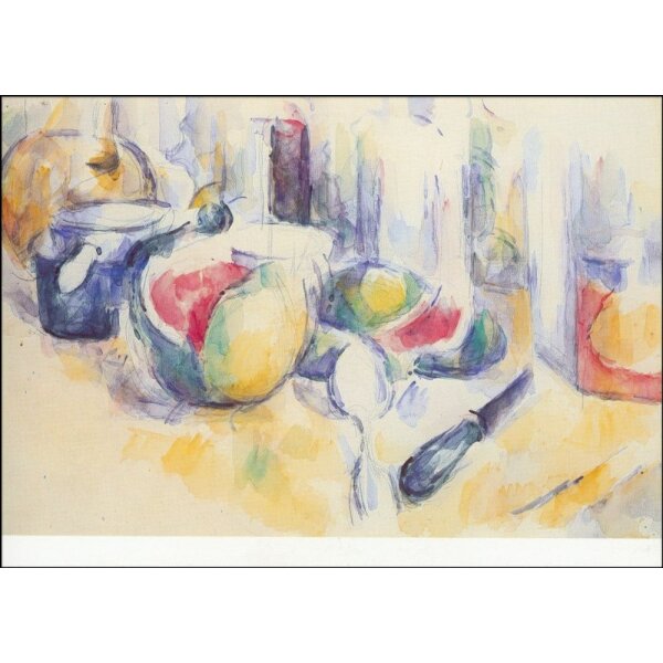 Paul Cézanne, Stillleben mit Granatapfel, 1900