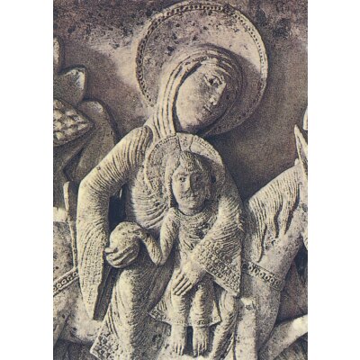 Romanisch. Flucht aus Ägypten, um 1220-1230