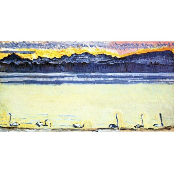 Ferdinand Hodler. Ankerplatz von Genf...1918