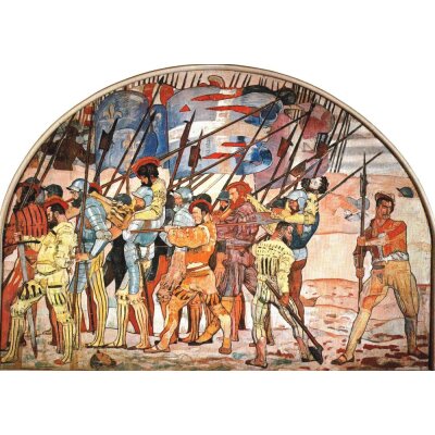 Ferdinand Hodler. Der Rückzug von Marignan