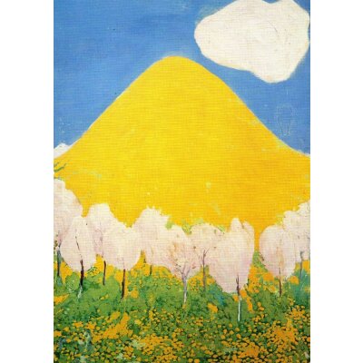 Cuno Amiet. Der gelbe Hügel, 1903
