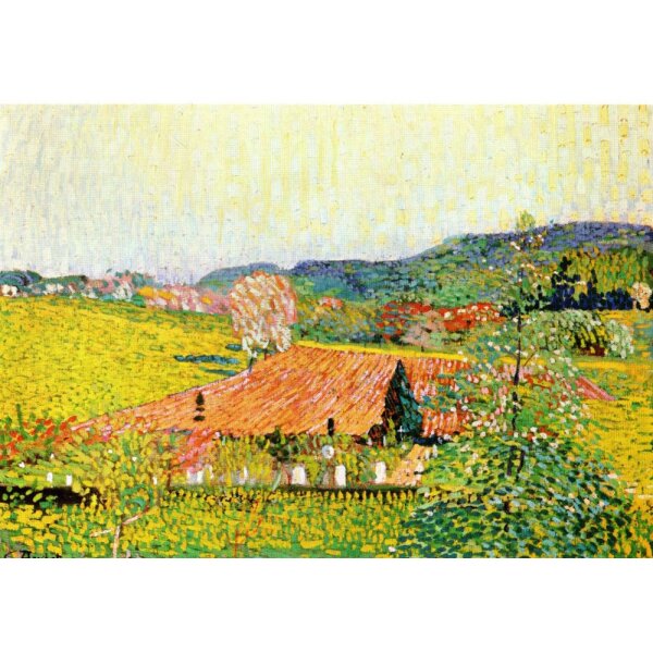Cuno Amiet. Frühlingslandschaft, 1905