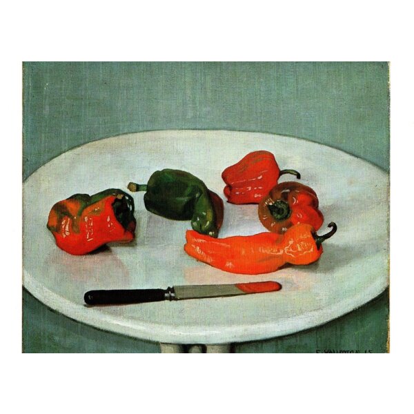 Félix Vallotton. Rote Pfefferfrüchte ...,1915