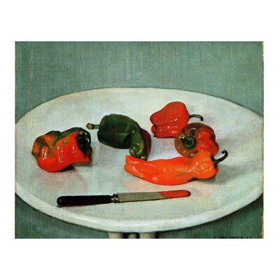 Félix Vallotton. Rote Pfefferfrüchte ...,1915