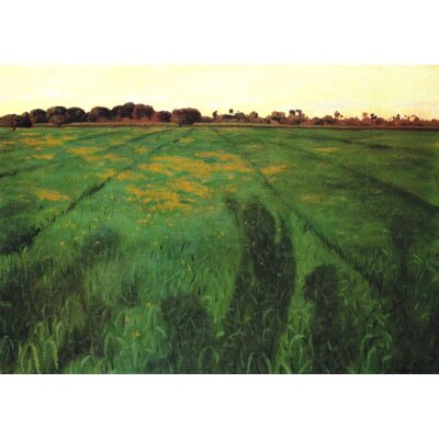 Félix Vallotton. Eingrünes Haferfeld, 1912