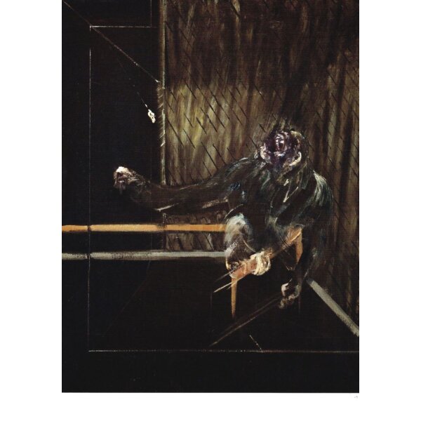 Francis Bacon. Schimpanse, 1955