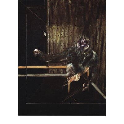 Francis Bacon. Schimpanse, 1955