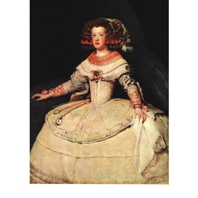 Diego Velazquez de Silva. Infantin Maria Theresia, 1652
