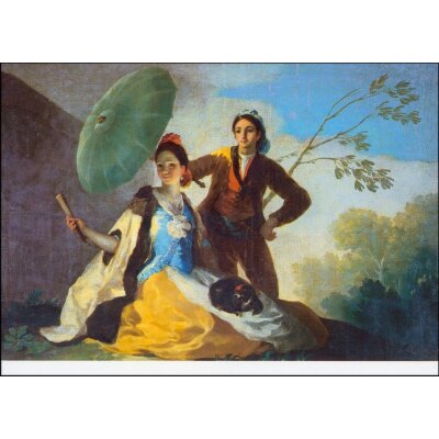 Francisco de Goya. Der Sonnenschirm