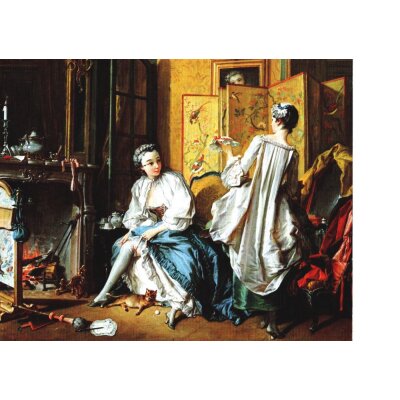 Francois Boucher. Die Morgentoilette, 1742
