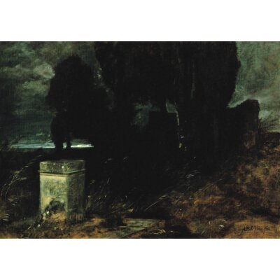 Arnold Böcklin. Sturm am Meer, 1880
