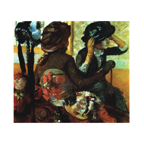 Edgar Degas. Bei der Modistin, 1883